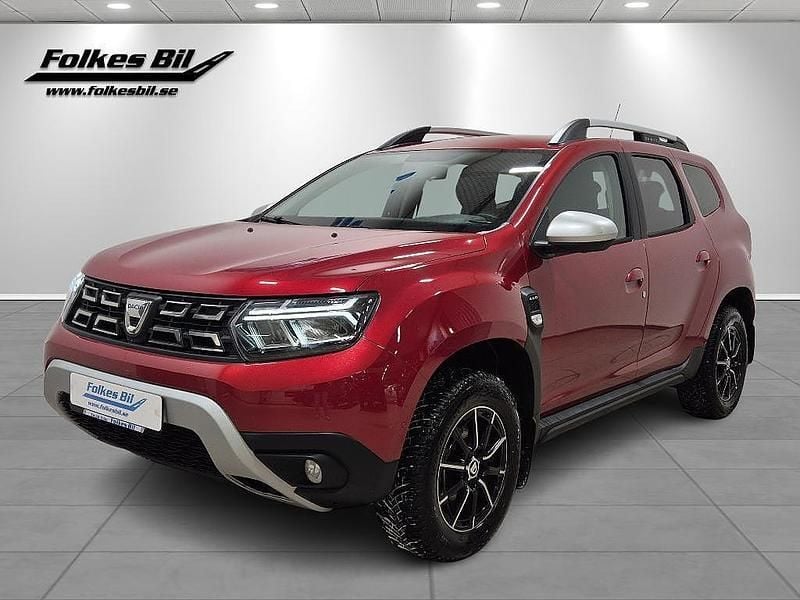 Röd Begagnad 2022 Dacia Duster SUV | 239 000 kr (Dyr) - Bild 1/4