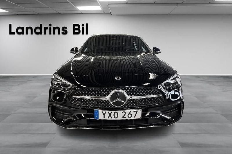Begagnad Mercedes C300 AMG line 313 HK (230 kW) 2022 Svart Kombi