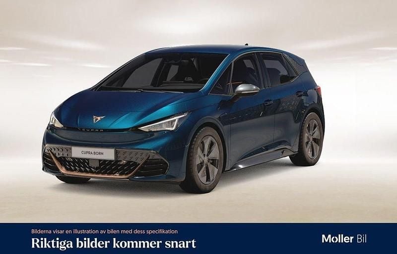 Blå (aurorablau) Begagnad 2023 Cupra Born Halvkombi | 259 900 kr (Marknadspris) - Bild 1/4