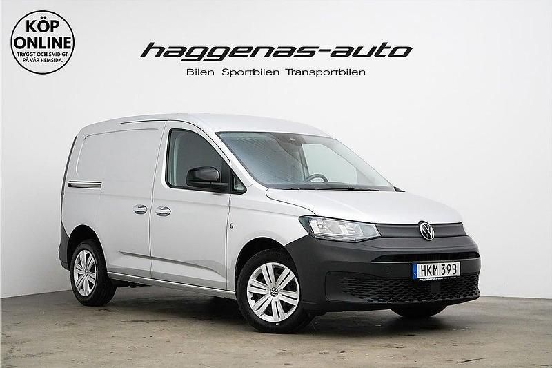Silver Begagnad 2021 VW Caddy Minibuss | 249 000 kr (Marknadspris) - Bild 1/4