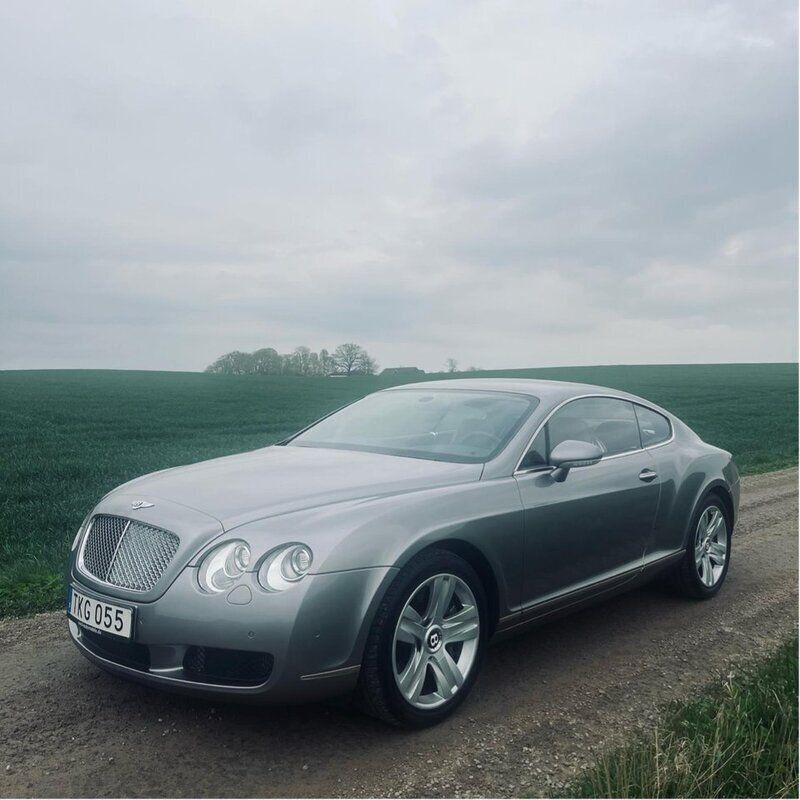 Grå Begagnad 2007 Bentley Continental GT Sportkupé | 450 000 kr - Bild 1/4