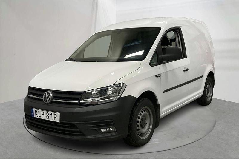 Vit Begagnad 2020 VW Caddy Minibuss | 115 000 kr (Superpris) - Bild 1/4