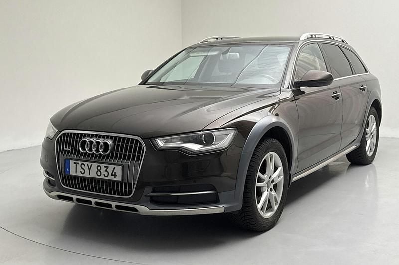 Brun Begagnad 2014 Audi A6 Allroad Sport Kombi | 140 000 kr (Bra pris) - Bild 1/4