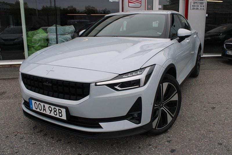 Silver Begagnad 2023 Polestar 2 Long Range Single Motor Sedan | 359 900 kr (Marknadspris) - Bild 1/4
