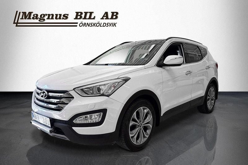 Vit Begagnad 2012 Hyundai Santa Fe Premium SUV | 159 900 kr (Lite dyr) - Bild 1/4