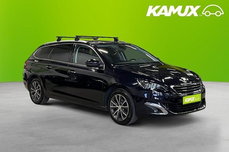 Blå Begagnad 2015 Peugeot 308 SW Allure Kombi | 104 800 kr (Marknadspris) - Bild 1/3