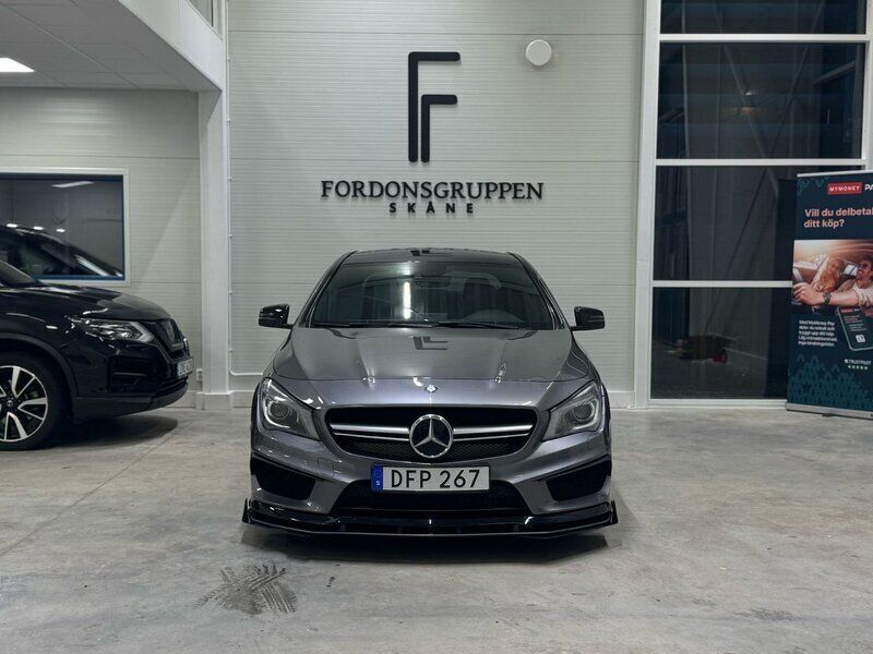 Begagnad Mercedes CLA45 AMG AMG 361 HK (265 kW) 2014 Mörkgrå (grå) Sportkupé