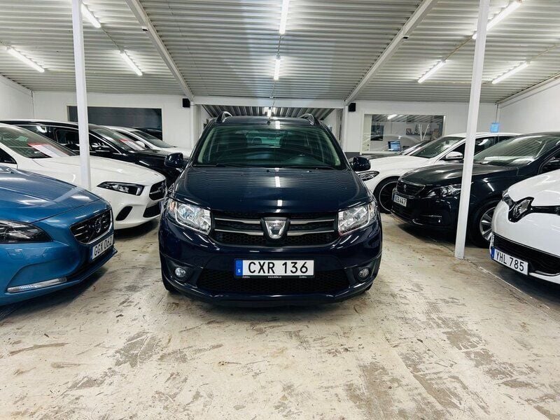 Begagnad Dacia Logan MCV 90 HK (66 kW) 2014 Blå Kombi