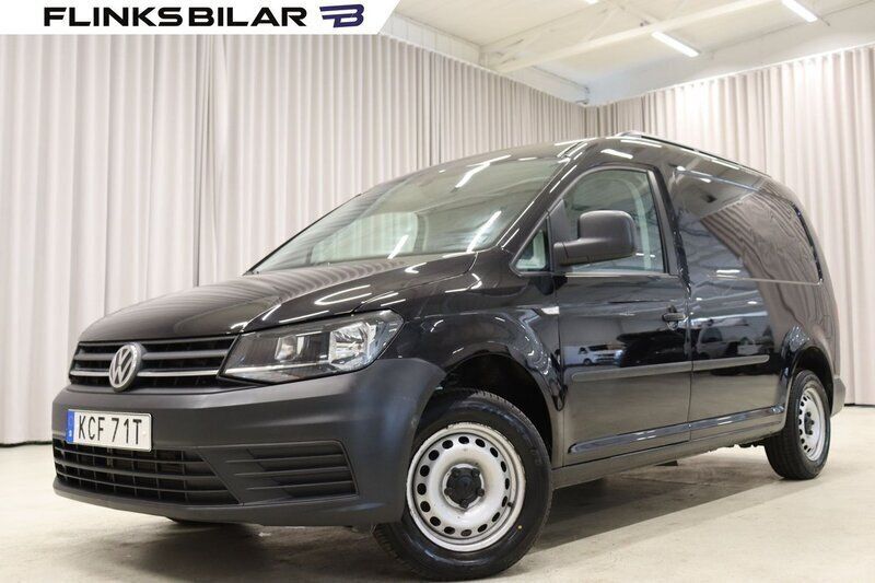 Svart (deep black pärleffekt) Begagnad 2019 VW Caddy Maxi Minibuss | 199 900 kr (Marknadspris) - Bild 1/4