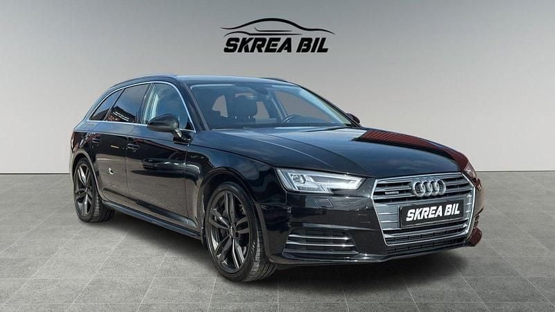 Svart Begagnad 2016 Audi A4 Proline Kombi | 189 900 kr (Marknadspris) - Bild 1/4