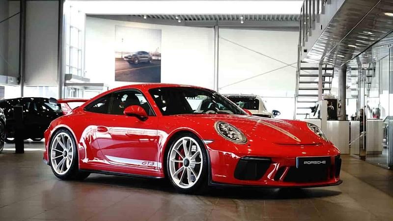 Begagnad Porsche 911 GT3 2018 Röd Sportkupé
