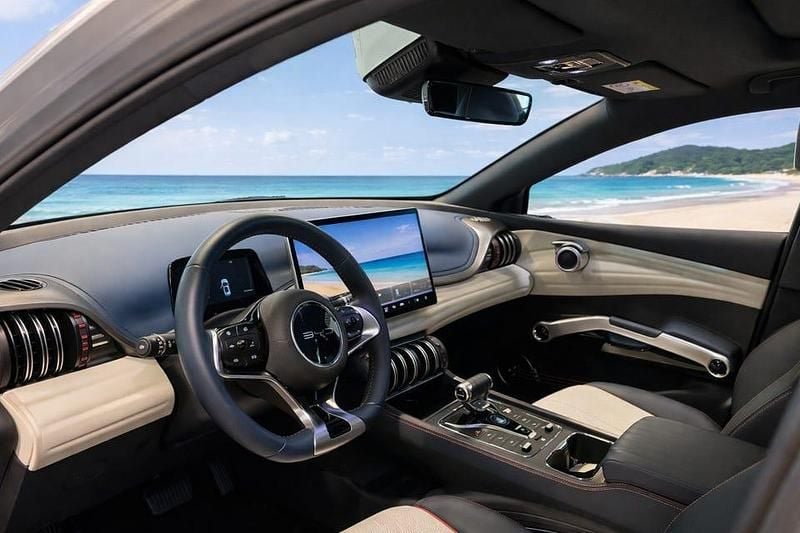 Begagnad BYD Atto 3 Design 150 kW (204 HK) 2023 Vit/silver SUV