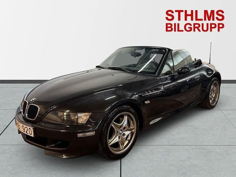 Svart Begagnad 1998 BMW Z3 M Cab | 429 000 kr - Bild 1/4