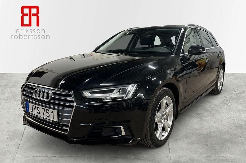 Svart Begagnad 2018 Audi A4 Kombi | 239 900 kr (Marknadspris) - Bild 1/4