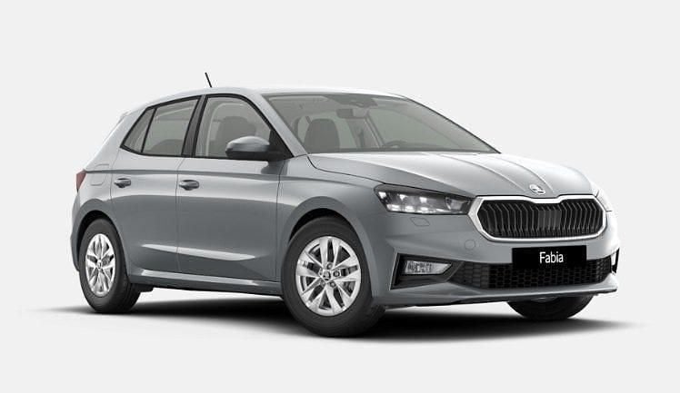 Ny Skoda Fabia Selection 116 HK (85 kW) 2025 Silver (brilliant silver metallic) Halvkombi