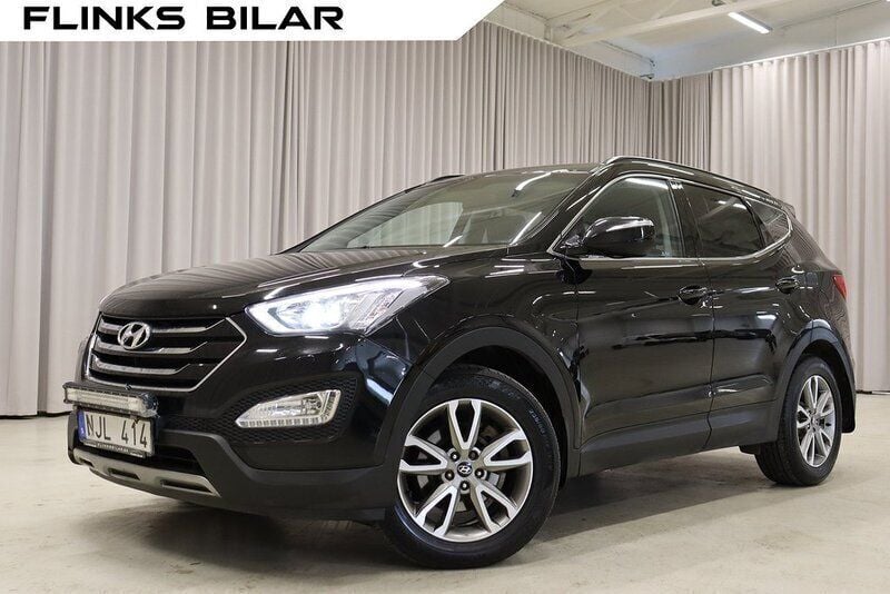 Svart Begagnad 2013 Hyundai Santa Fe SUV | 99 900 kr (Marknadspris) - Bild 1/4