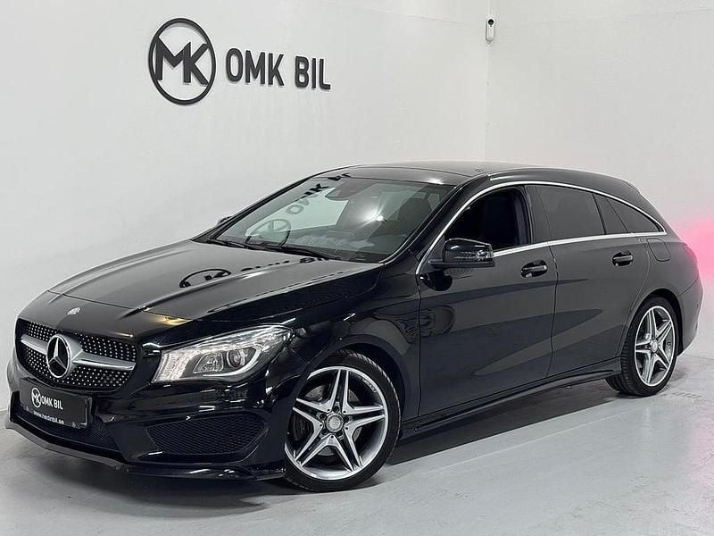 Svart Begagnad 2016 Mercedes 220 AMG Kombi | 214 900 kr (Marknadspris) - Bild 1/4