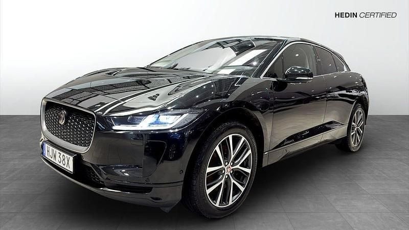 Svart Begagnad 2019 Jaguar I-Pace SUV | 269 900 kr (Marknadspris) - Bild 1/4
