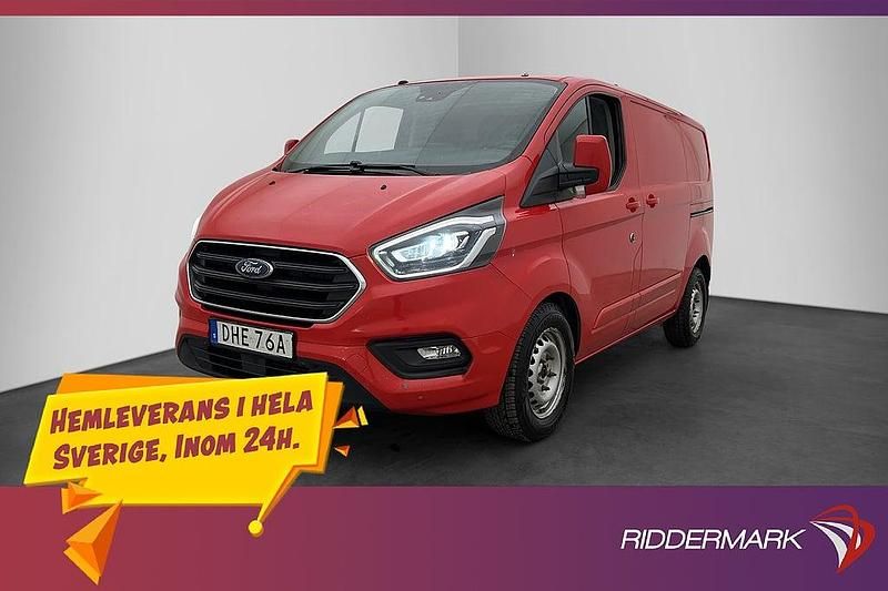 Begagnad Ford Transit Custom 2019 Röd Pickup