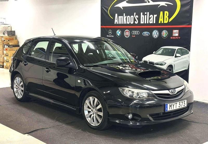Svart Begagnad 2010 Subaru Impreza Active Halvkombi | 44 900 kr (Bra pris) - Bild 1/4