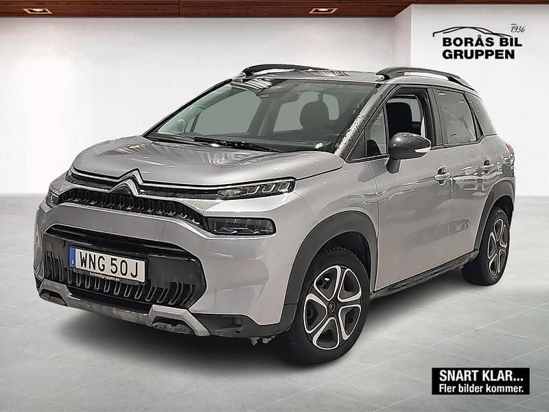 Grå Begagnad 2022 Citroën C3 Aircross Feel SUV | 139 000 kr (Marknadspris) - Bild 1/2