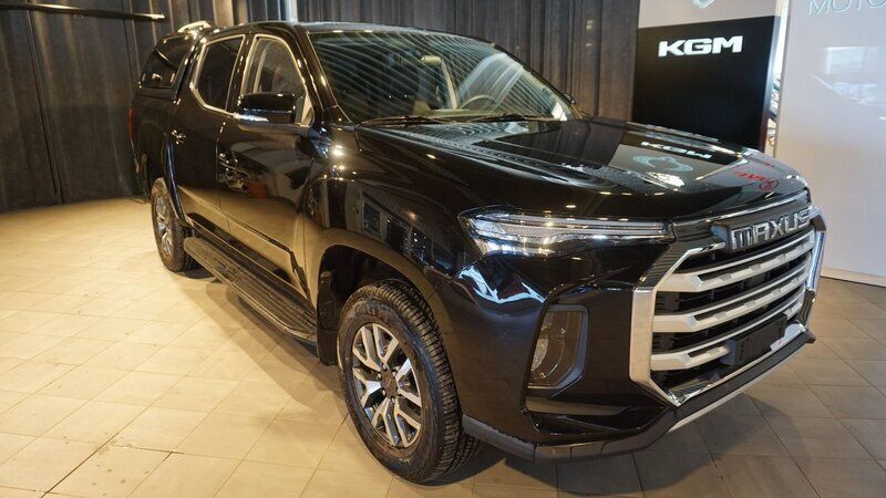 Svart Begagnad 2023 Maxus e-T90 Pickup | 529 000 kr (Dyr) - Bild 1/4