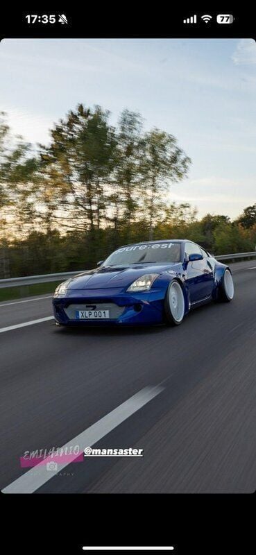 Blå Begagnad 2004 Nissan 350Z Sportkupé | 225 000 kr (Dyr) - Bild 1/4