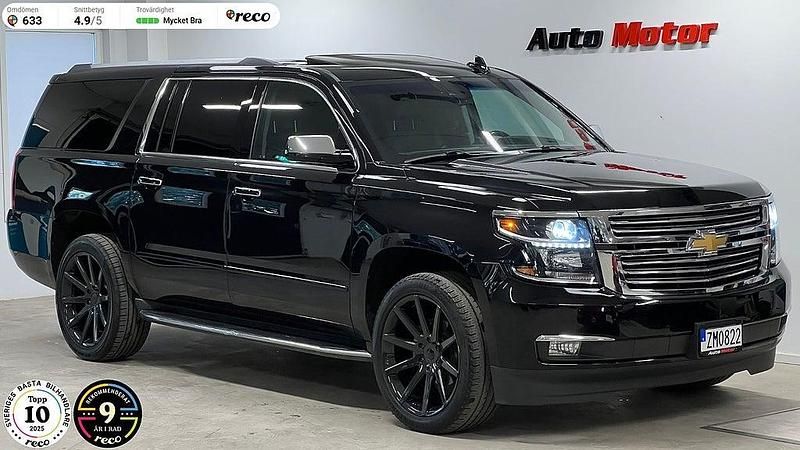 Svart Begagnad 2019 Chevrolet Suburban SUV | 579 900 kr - Bild 1/3