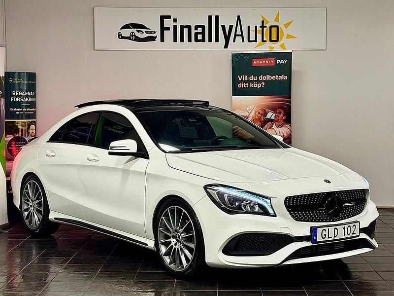 Begagnad Mercedes CLA180 AMG 109 HK (80 kW) 2018 Vit Sedan