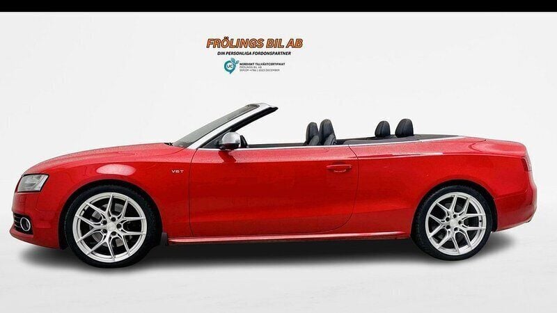 Röd Begagnad 2010 Audi S5 Cabriolet Comfort Cab | 189 900 kr - Bild 1/4