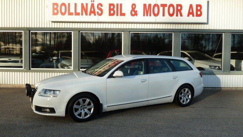 Vit Begagnad 2011 Audi A6 Business Kombi | 55 000 kr (Bra pris) - Bild 1/4