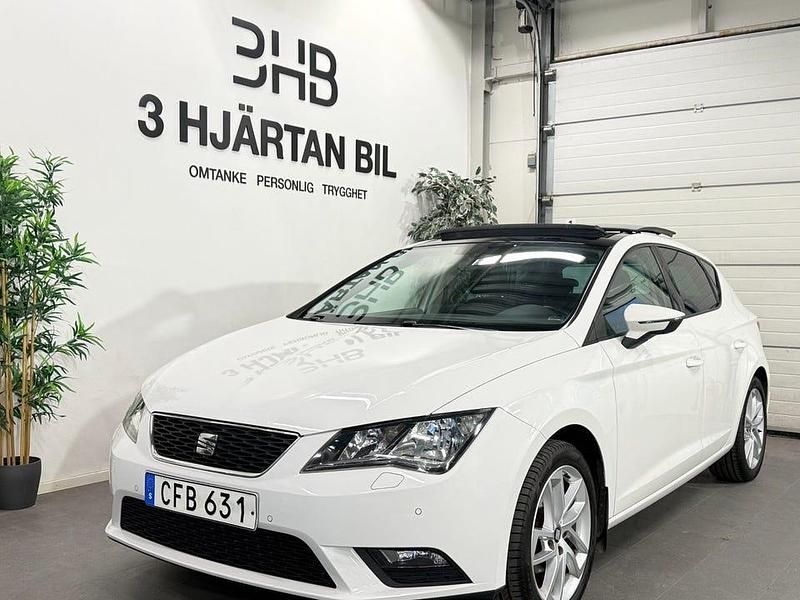Vit Begagnad 2014 Seat Leon Style | 89 900 kr (Marknadspris) - Bild 1/4