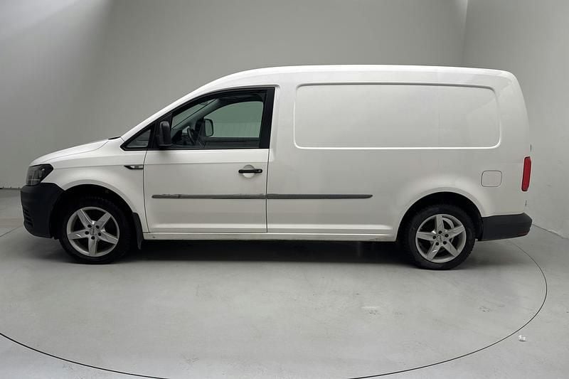 Begagnad VW Caddy Maxi 150 HK (110 kW) 2017 Vit Minibuss
