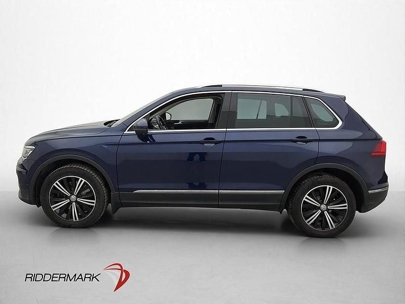 Begagnad VW Tiguan GT 190 HK (139 kW) 2018 Blå SUV