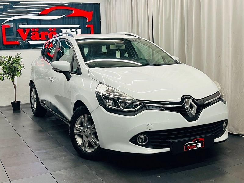Vit Begagnad 2015 Renault Clio GrandTour Kombi | 87 900 kr (Lite dyr) - Bild 1/4