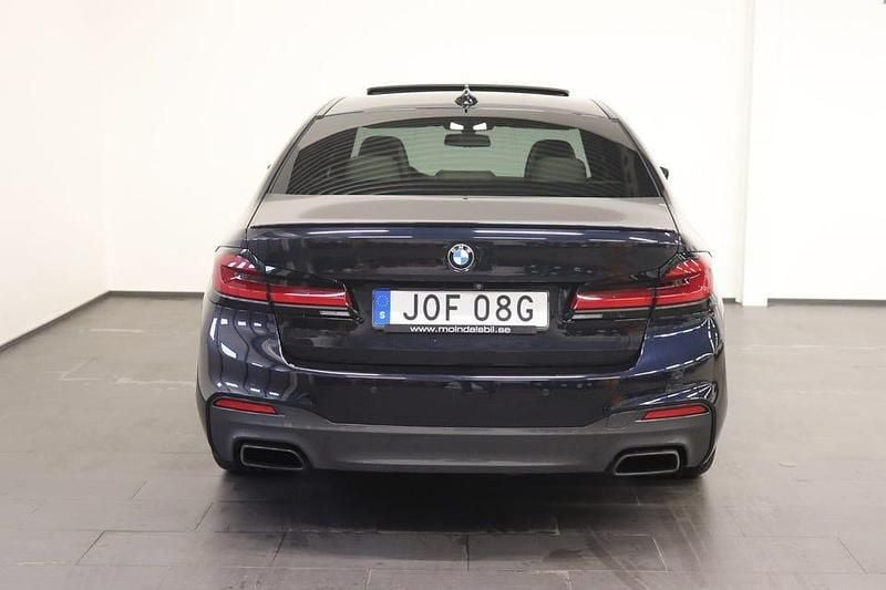 Begagnad BMW M550 400 HK (294 kW) 2019 Svart Sedan