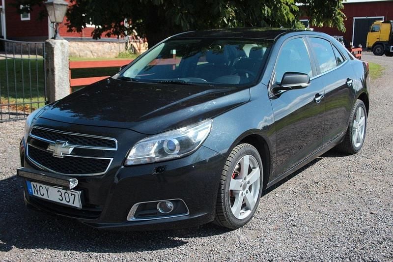 Svart Begagnad 2012 Chevrolet Malibu Sedan | 59 900 kr - Bild 1/4