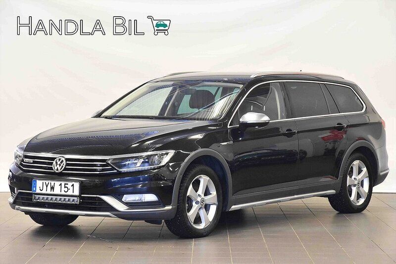 Svart Begagnad 2016 VW Passat Alltrack Executive Kombi | 204 400 kr (Marknadspris) - Bild 1/2