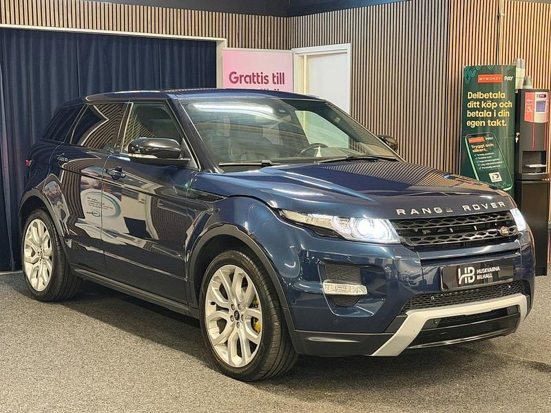 Mörkblå Begagnad 2012 Land Rover Range Rover evoque SUV | 189 900 kr (Dyr) - Bild 1/4