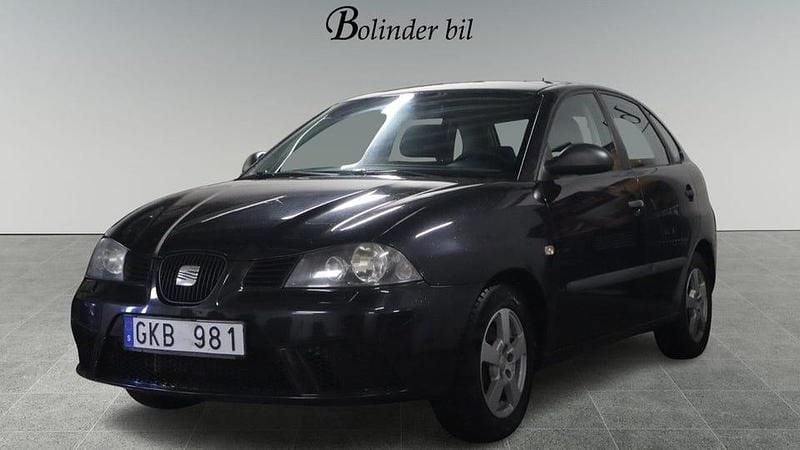 Begagnad Seat Ibiza 86 HK (63 kW) 2008 Svart