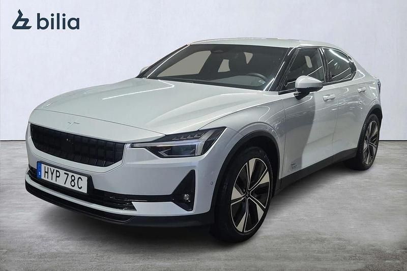 Silver Begagnad 2023 Polestar 2 Long Range Single Motor Sedan | 369 000 kr (Marknadspris) - Bild 1/3