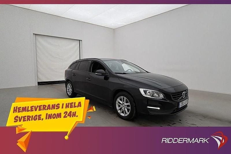 Begagnad Volvo V60 Standard 152 HK (111 kW) 2017 Svart Kombi