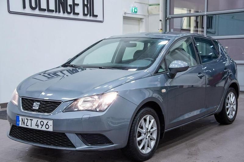Begagnad Seat Ibiza Style 110 HK (80 kW) 2016 Mörkgrå Halvkombi