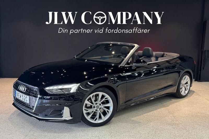 Svart Begagnad 2020 Audi A5 Cabriolet Comfort Cab | 379 000 kr - Bild 1/4