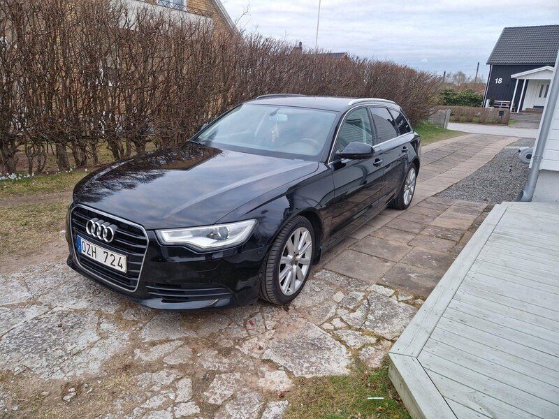 Svart Begagnad 2013 Audi A6 Proline Kombi | 89 000 kr (Marknadspris) - Bild 1/4