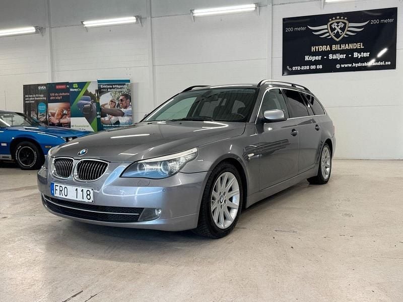 Grå Begagnad 2007 BMW 523 Kombi | 35 000 kr (Bra pris) - Bild 1/4