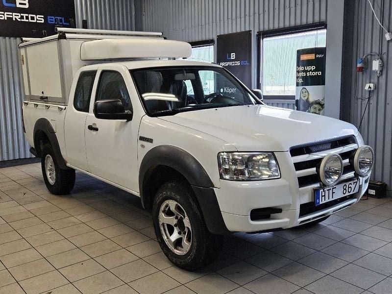 Vit Begagnad 2008 Ford Ranger Pickup | 69 900 kr (Marknadspris) - Bild 1/4