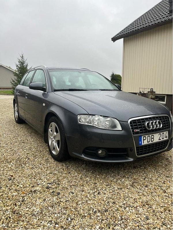 Grå Begagnad 2008 Audi A4 S-Line Kombi | 37 000 kr (Bra pris) - Bild 1/4
