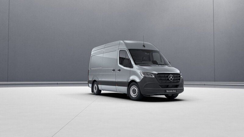 Silver Ny 2024 Mercedes Sprinter Van | 695 000 kr (Lite dyr) - Bild 1/4