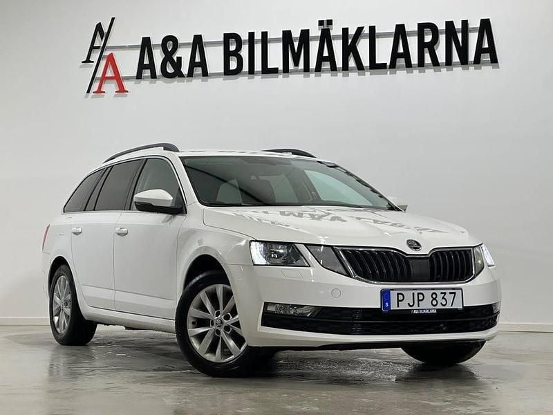 Begagnad Skoda Octavia Ambition 116 HK (85 kW) 2017 Vit Kombi
